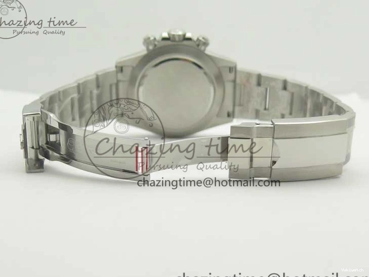 904L Bracelet 1:1 Black Daytona Edition Noob Dial Case 116520 Best SS and SA4130 1219